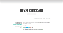 Desktop Screenshot of cioccari.com