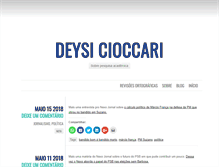 Tablet Screenshot of cioccari.com